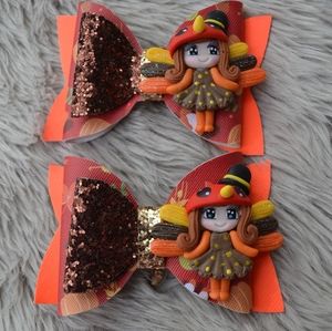 Thanksgiving Hair Bows